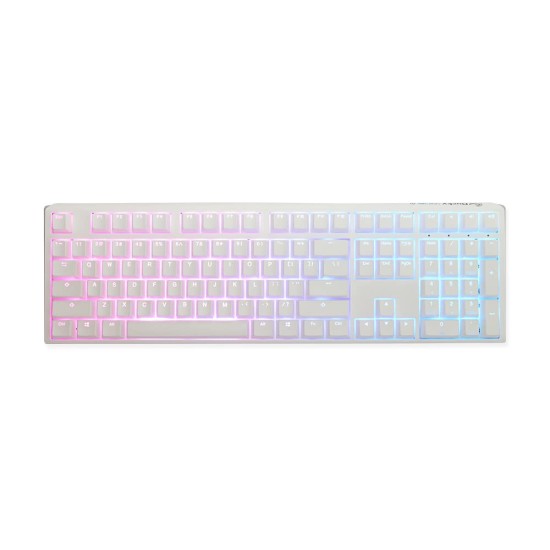 Ducky One 3 White Hot Swap (US) Full Size Cherry Red Switch RGB LED